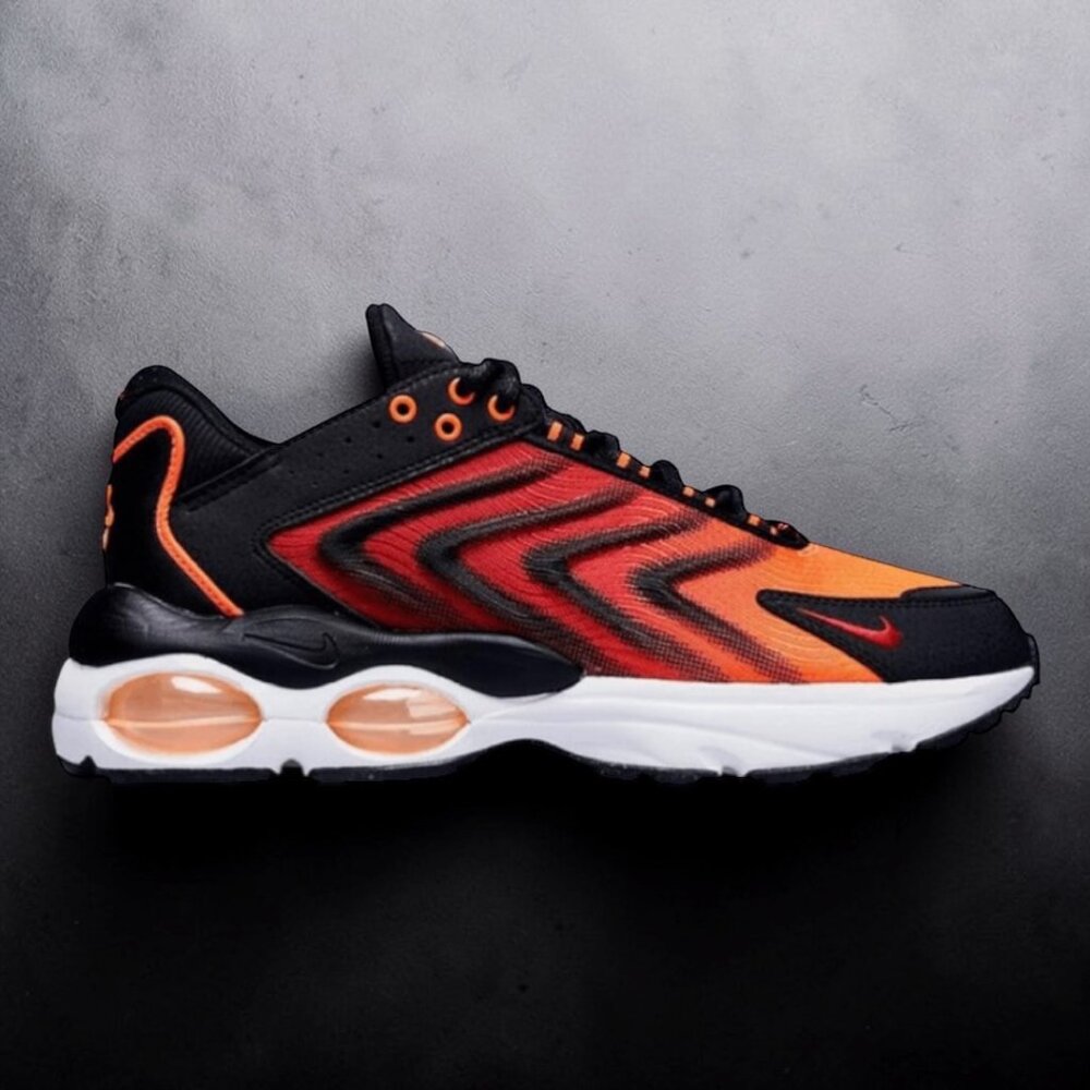 Nike Air Max TW SE 90 95 1 Black Red Orange Mens Running Shoes FJ2590 001 NEW